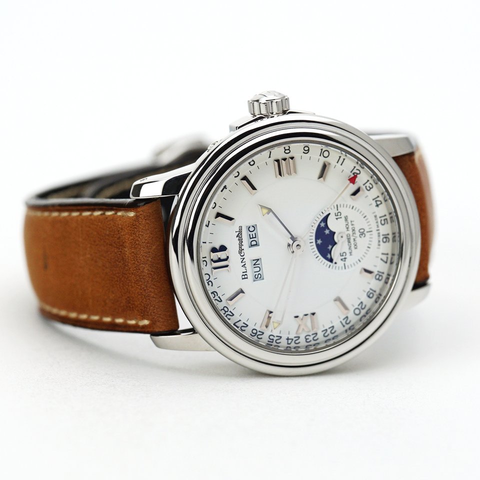Blancpain Leman Moonphase Steel 2763-1127a-53b Replica 6