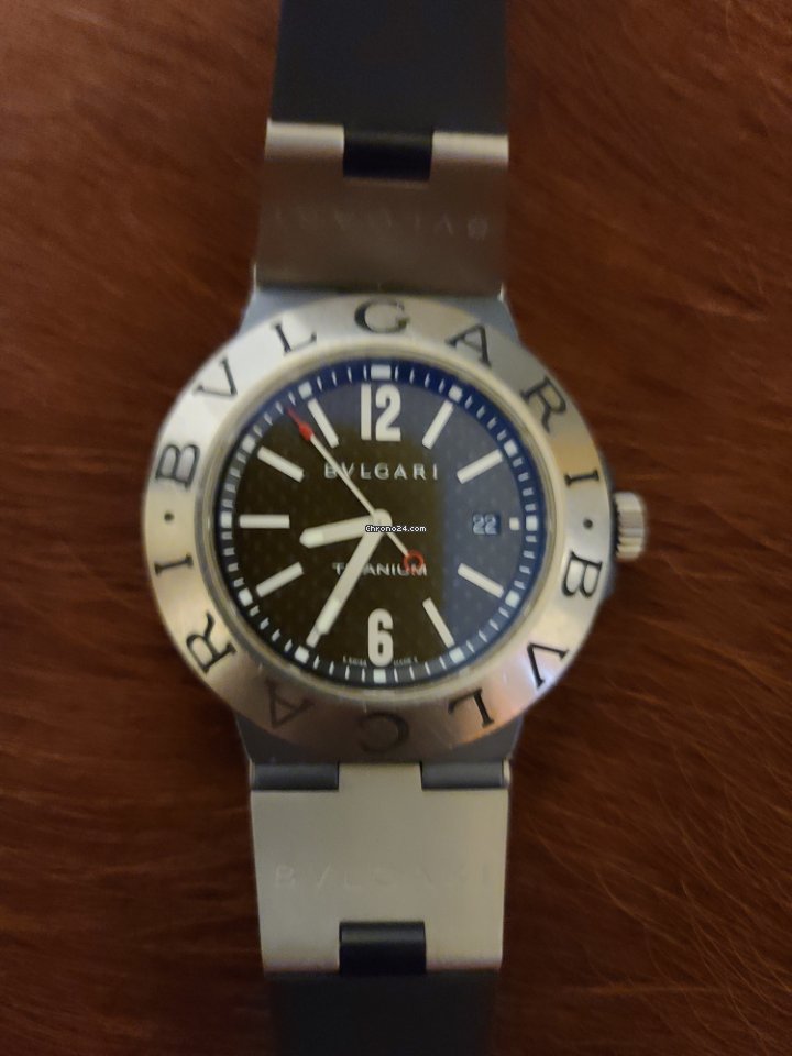IMG_9081 Bulgari Diagono Mens watch Unisex Automatic Titanium TI 44 TA Replica 6