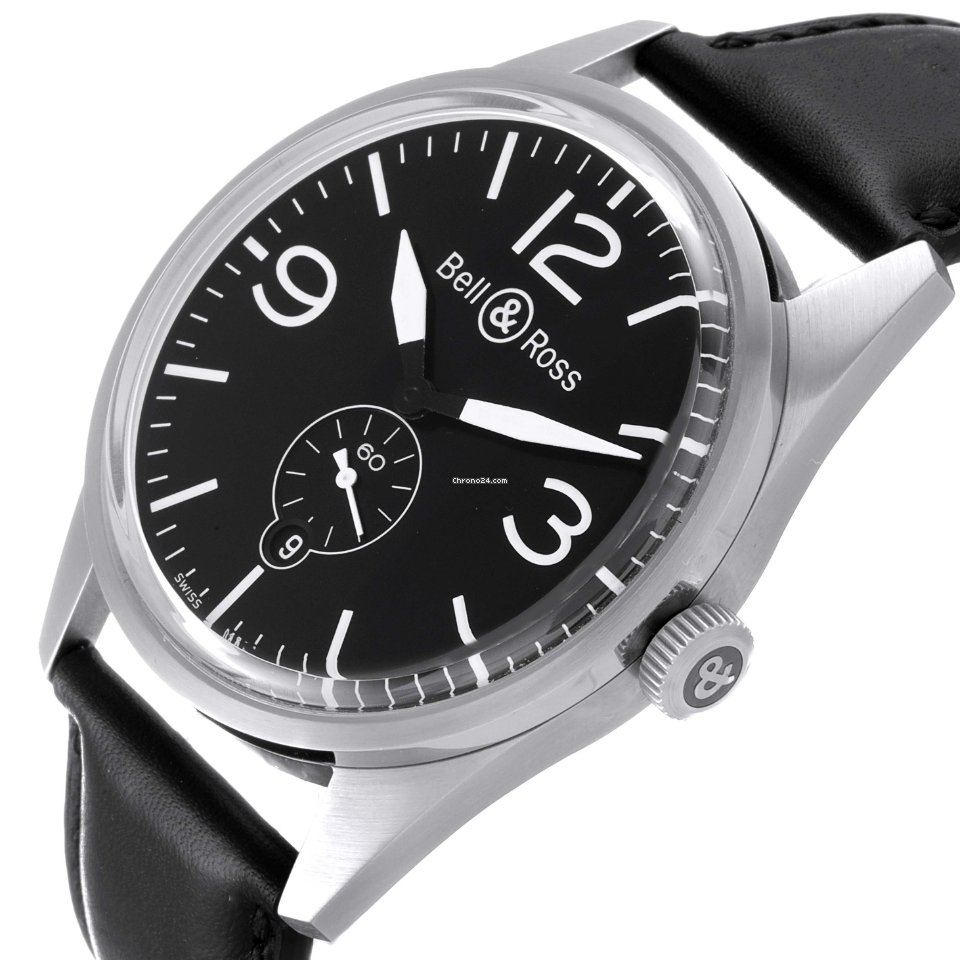 IMG_9081 Bell & Ross Vintage Mens watch Unisex Automatic Steel BR123-95-SS Replica 6