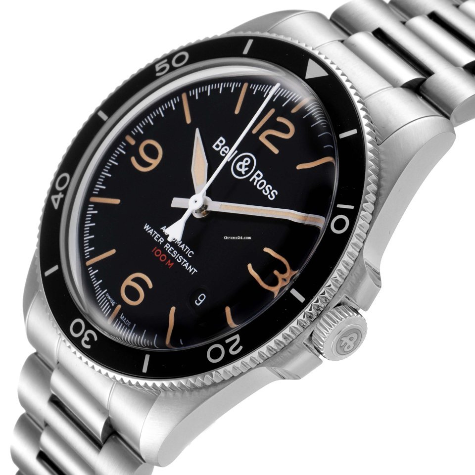 IMG_9081 Bell & Ross BR V2 Mens watch Unisex Automatic Steel BRV292-HER-ST SST Replica 6