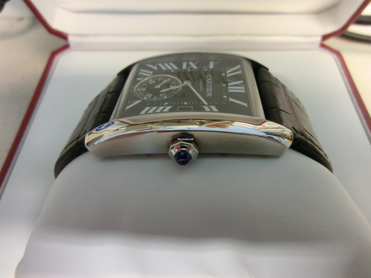 IMG_9081 Cartier Tank MC Mens watch Unisex Automatic Steel W5330004 Replica 6