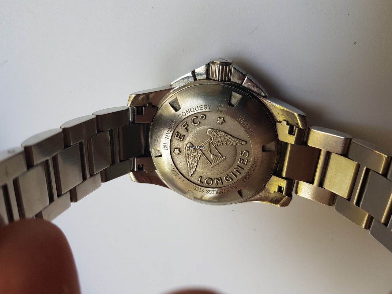 IMG_9081 Longines HydroConquest Mens watch Unisex Automatic Steel L3.644.4.96.6 Replica 6