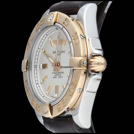 IMG_9081 Breitling Galactic 32 Womens watch Quartz Gold Steel C71356 Replica 6