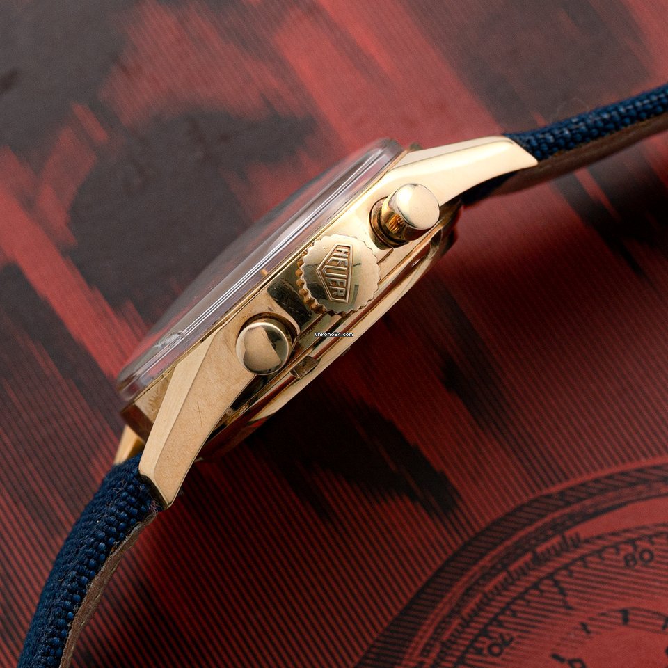 IMG_9081 TAG Heuer Carrera Mens watch Unisex Manual winding Yellow gold CS3140 Replica 6