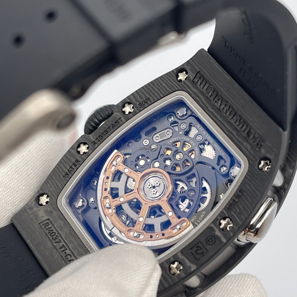 Richard Mille RM 037 Womens watch Automatic Carbon RM 037 Replica 6