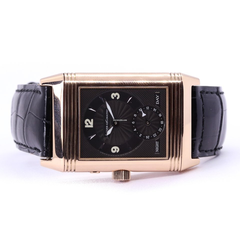 IMG_9081 Jaeger-LeCoultre Reverso Grande Taille Mens watch Unisex Manual winding Rose gold 270.2.54 Replica 6