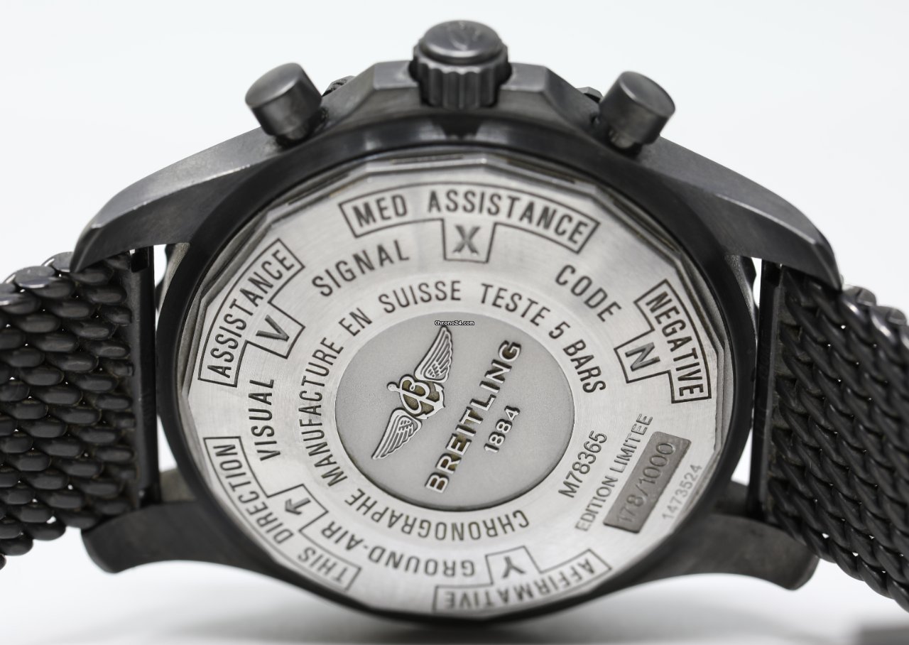 IMG_9081 Breitling Chronospace Mens watch Unisex Quartz Steel M78365 Replica 6