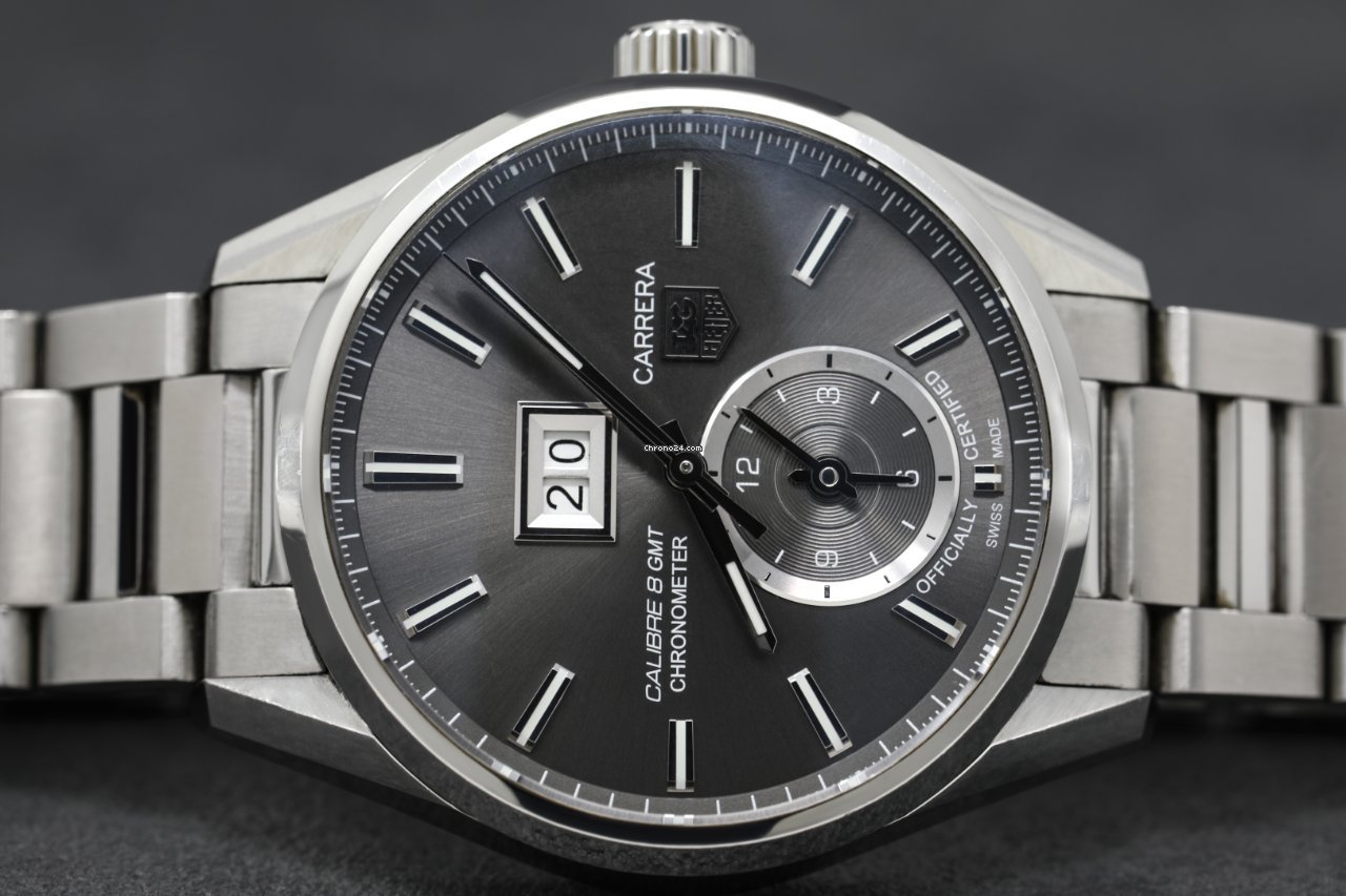 IMG_9081 TAG Heuer Carrera Calibre 8 Mens watch Unisex Automatic Steel WAR5012.BA0723 Replica 6