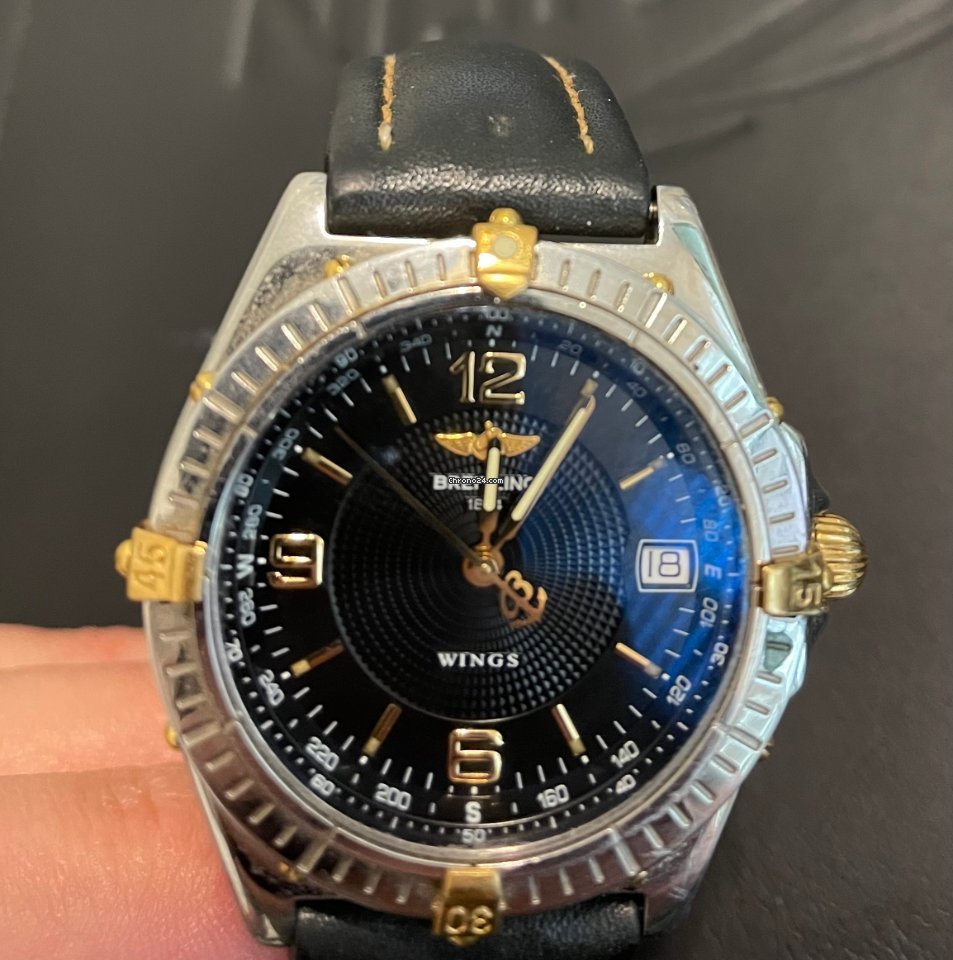 IMG_9081 Breitling Mens watch Unisex Automatic Gold Steel B10050 Replica 6