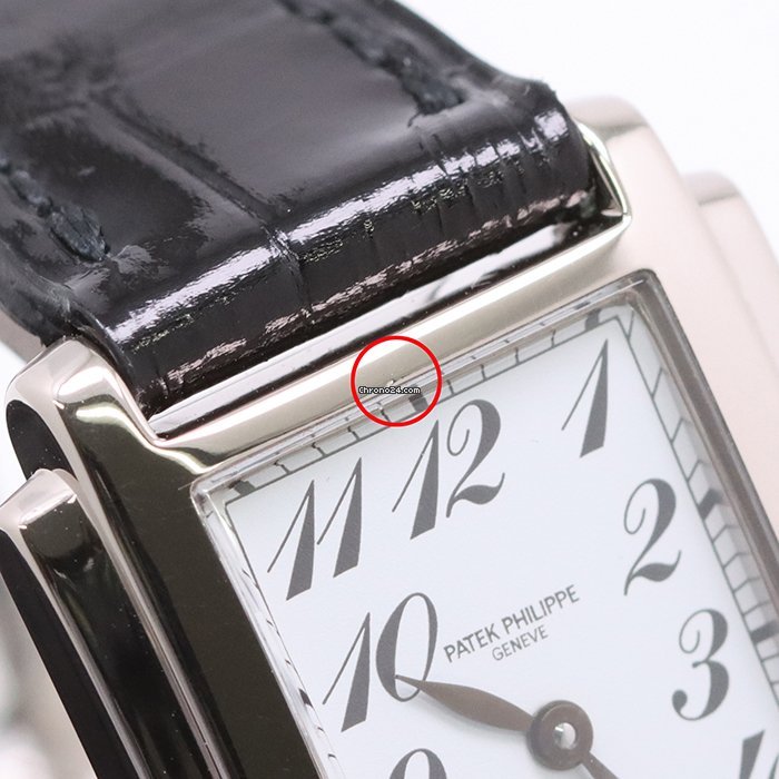 IMG_9081 Patek Philippe Gondolo Quartz White gold 4824G-001 Replica 6
