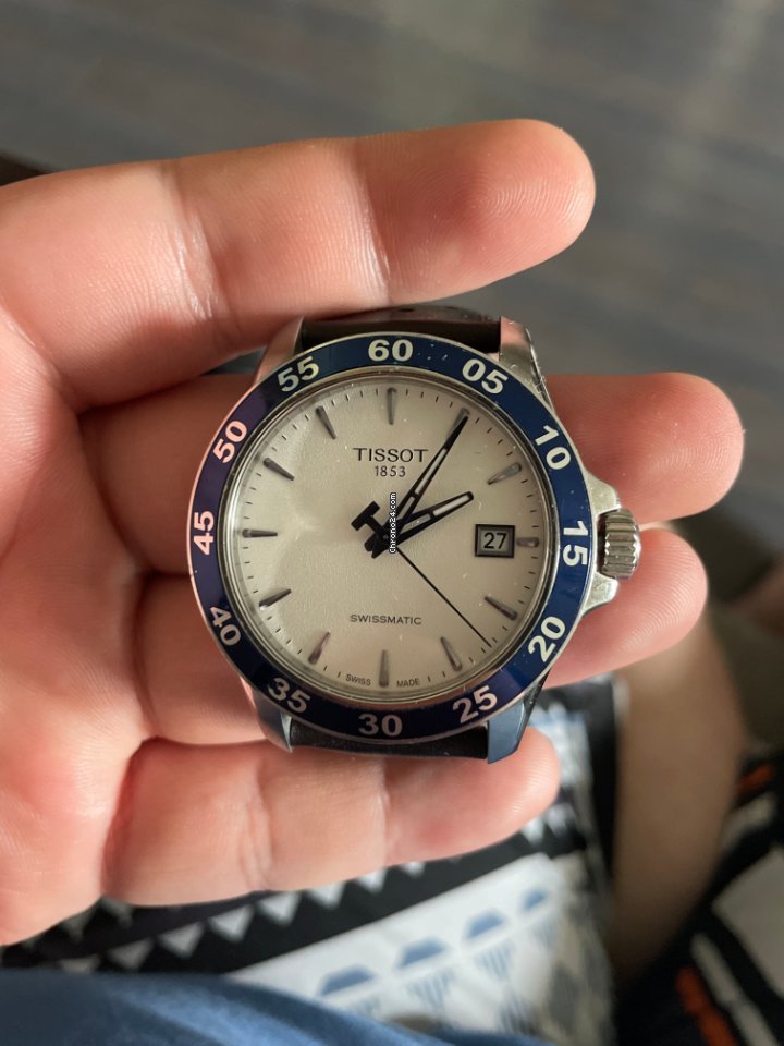 Tissot V8 Mens watch Unisex Automatic Steel T106.407.26.031.00 Replica 6