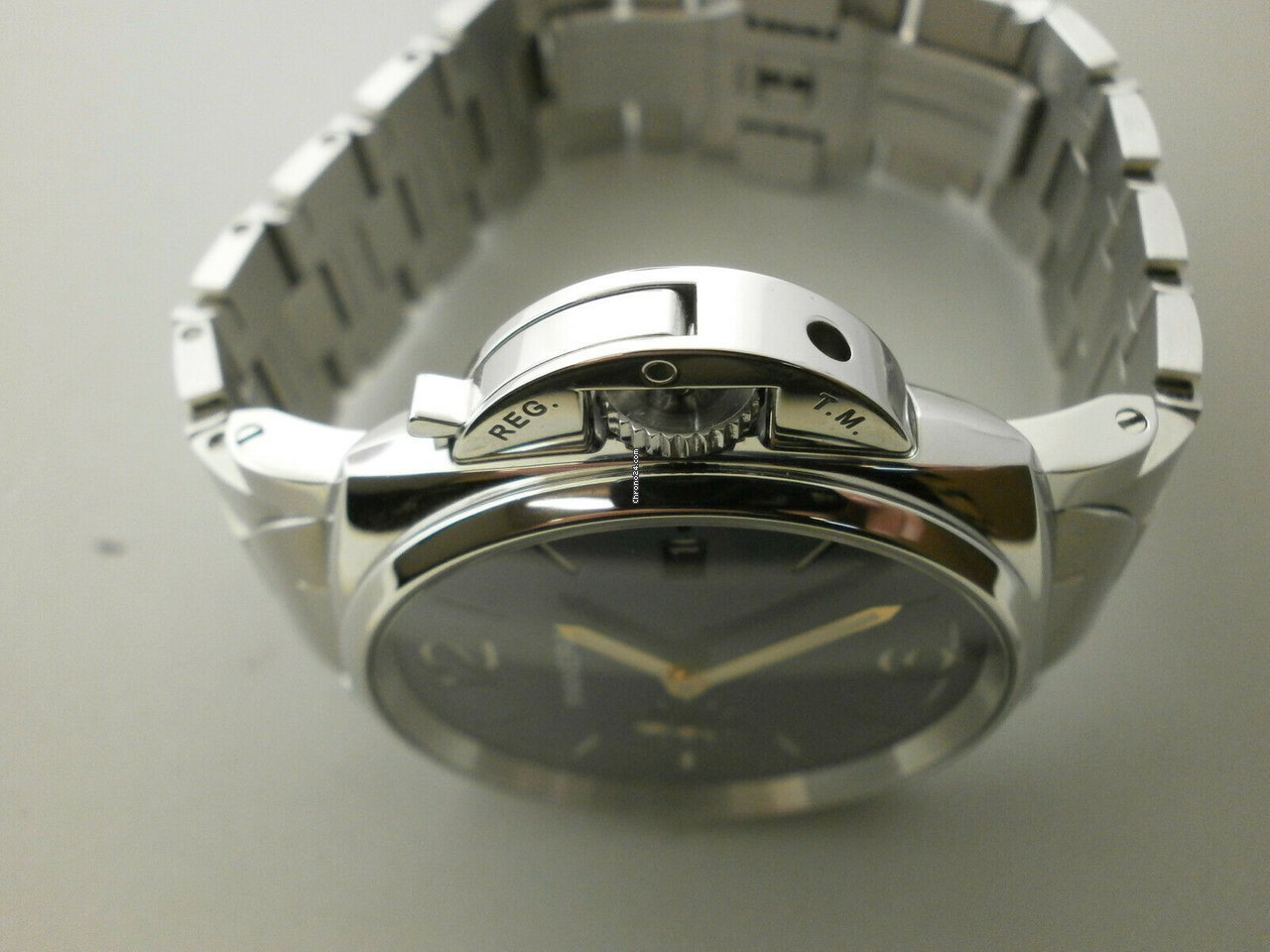 Panerai Mens watch Unisex Automatic Steel 1124 Replica 6