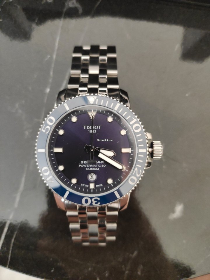 IMG_9081 Tissot Seastar 1000 Mens watch Unisex Automatic Steel T120.407.11.041.01 Replica 6