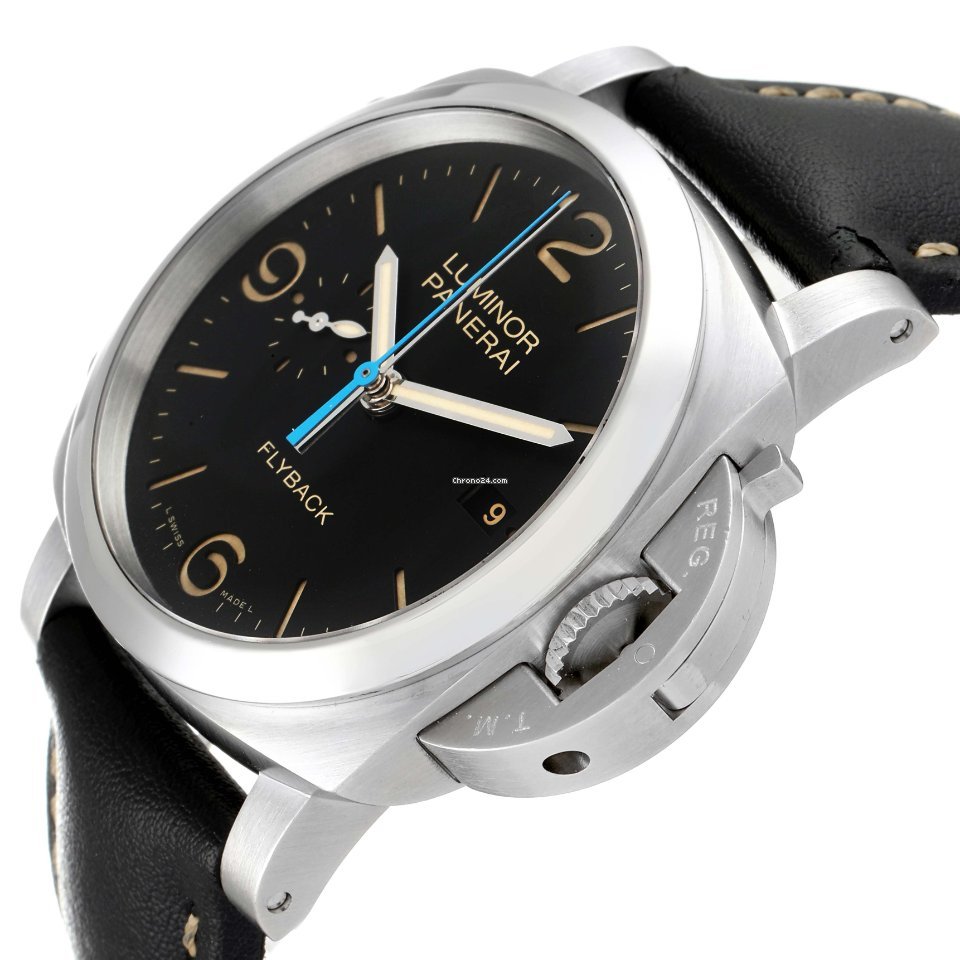 Panerai Luminor 1950 3 Days Chrono Flyback Mens watch Unisex Automatic Steel PAM00524 Replica 6