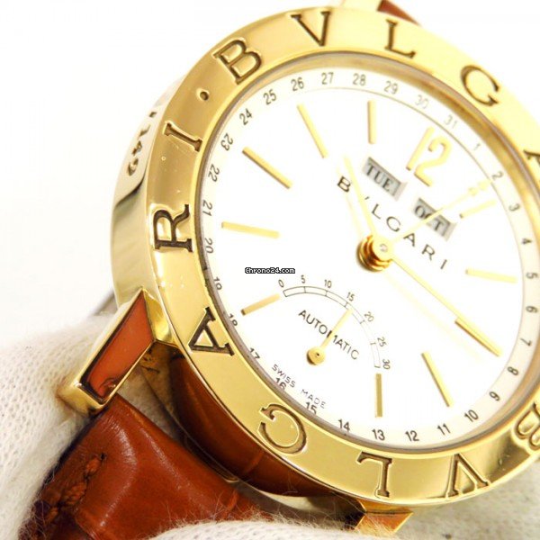 IMG_9081 Bulgari Bulgari Automatic Yellow gold BB38GLAC Replica 6