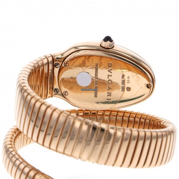 IMG_9081 Bulgari Serpenti Quartz Rose gold SPP35BGDG.1T Replica 6