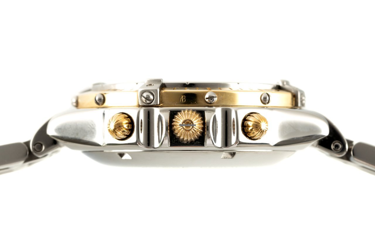IMG_9081 Breitling Chronomat Mens watch Unisex Automatic Gold Steel B13048 Replica 6