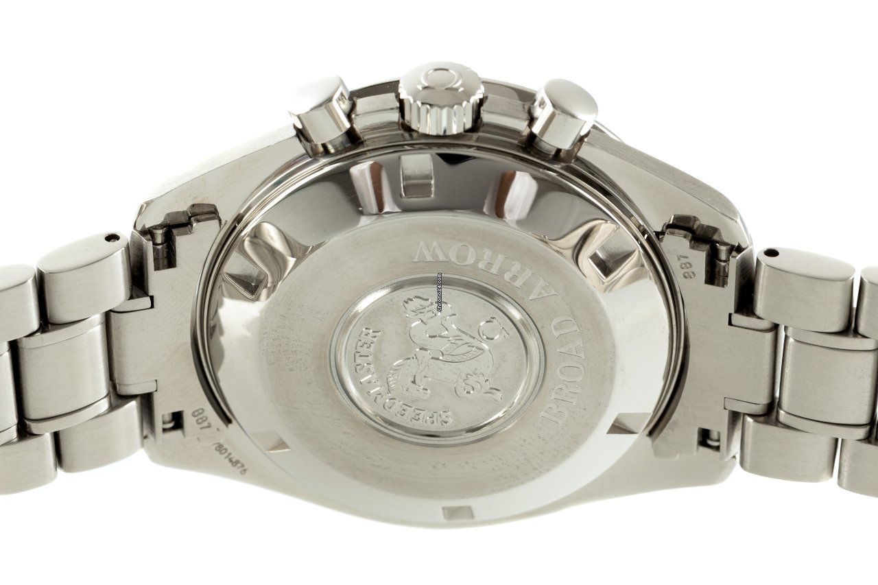 Omega Speedmaster Broad Arrow Mens watch Unisex Automatic Steel 3851.20.12 Replica 6