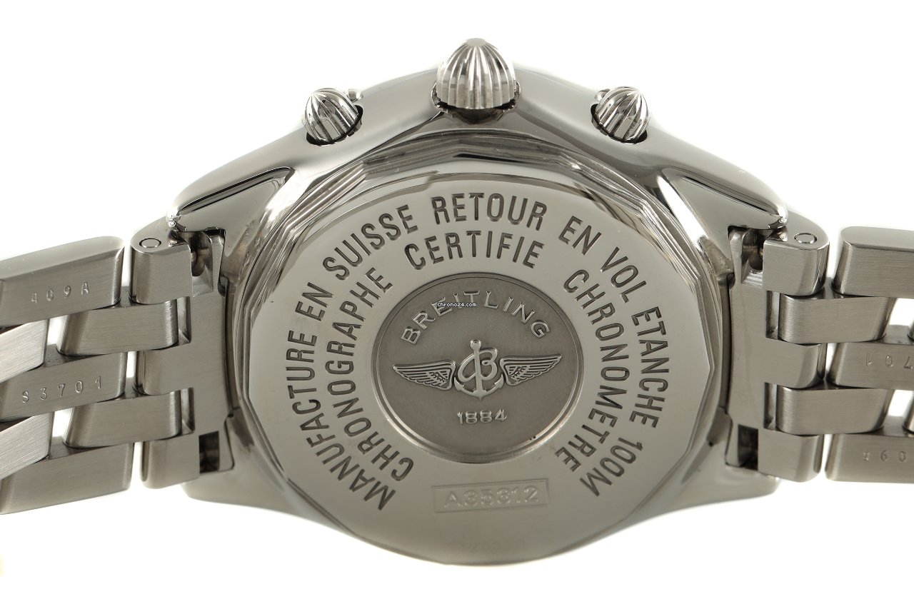 IMG_9081 Breitling Shadow Flyback Mens watch Unisex Automatic Steel A35312 Replica 6