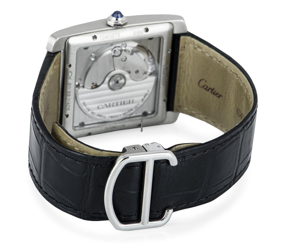 Cartier Tank MC Mens watch Unisex Automatic Steel W5330003 Replica 6