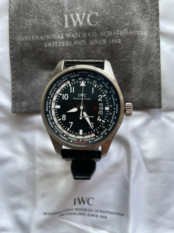 IWC Pilot Worldtimer Mens watch Unisex Automatic IWIW326201 Replica 6