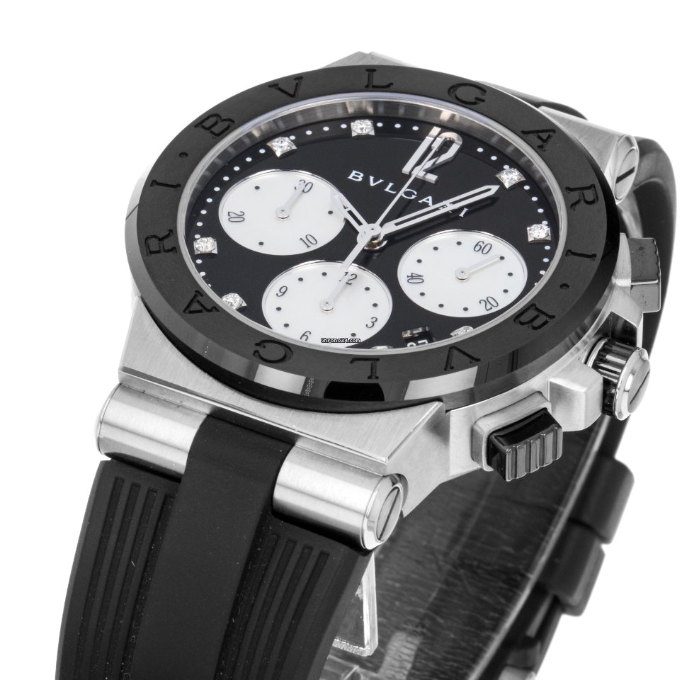 Bulgari Diagono Mens watch Unisex Automatic Steel DG 37 SC CH Replica 6