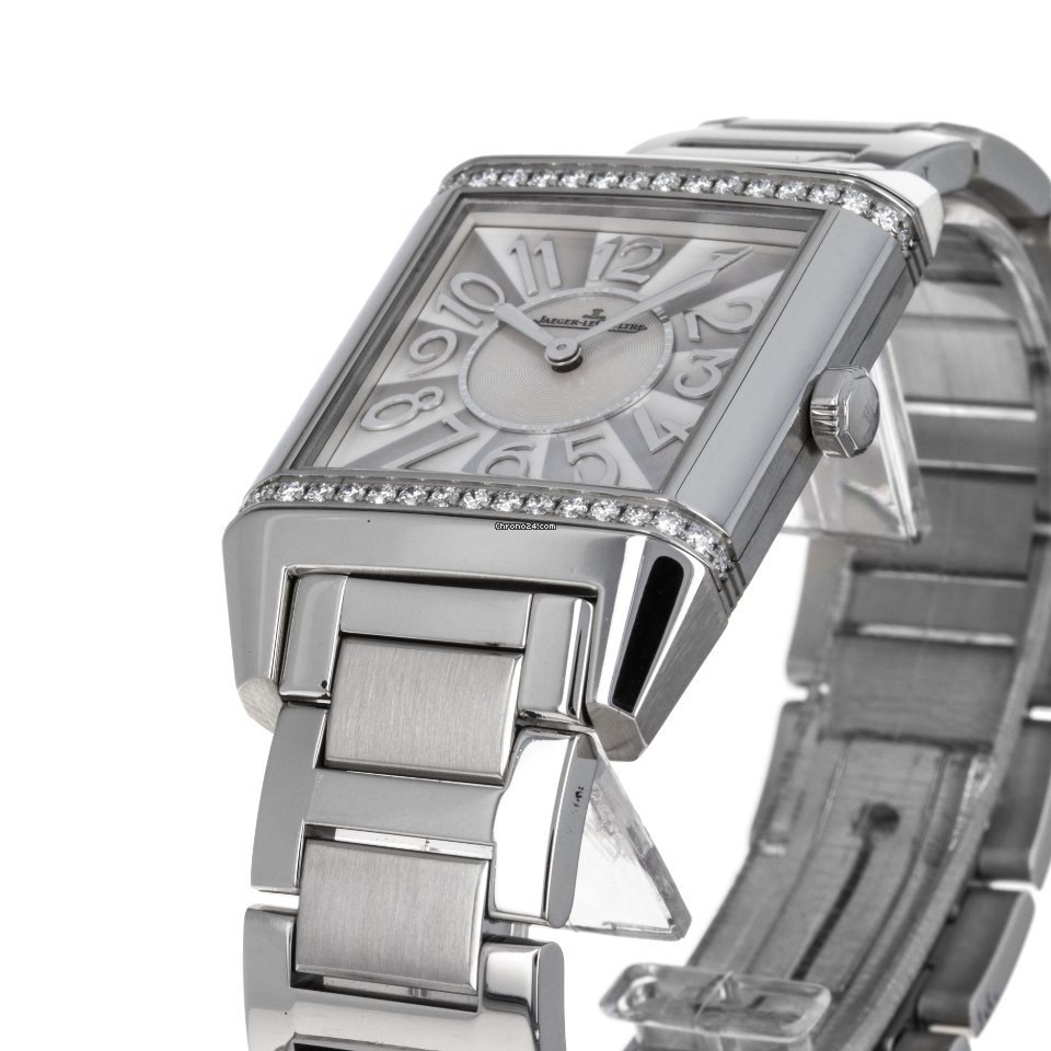 IMG_9081 Jaeger-LeCoultre Reverso Squadra Lady Womens watch Quartz Steel 234.8.47 Replica 6