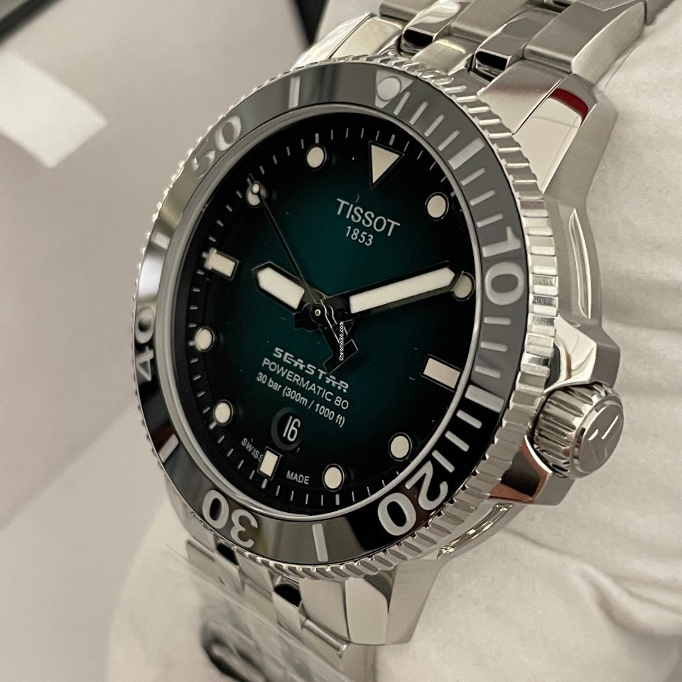 Tissot Seastar 1000 Mens watch Unisex Automatic Steel T120.407.11.091.01 Replica 6
