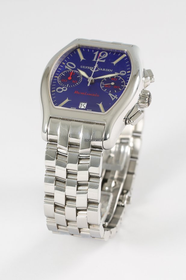 IMG_9081 Ulysse Nardin Michelangelo Mens watch Unisex Automatic Steel 563-42 Replica 6