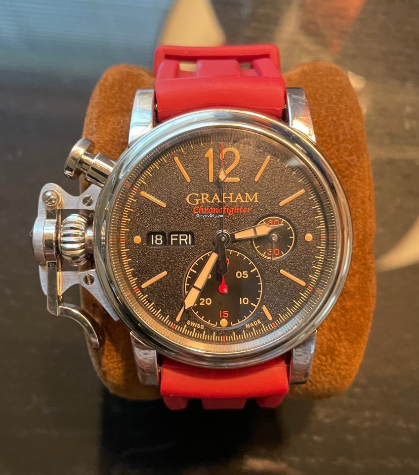 IMG_9081 Graham Chronofighter Mens watch Unisex Automatic Steel 2CVAS.U01A.L129S Replica 6