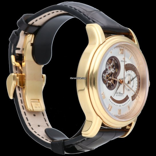 IMG_9081 Zenith Mens watch Unisex Automatic Rose gold 18.1260.4023 01.C505 Replica 6