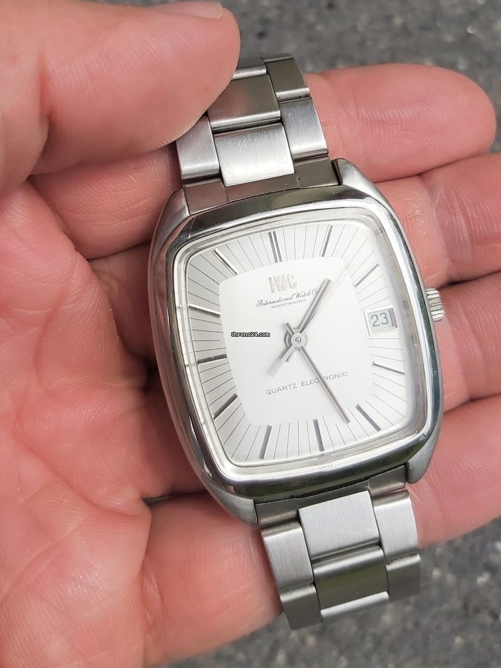 IMG_9081 IWC Mens watch Unisex Quartz Steel 3203 Replica 6