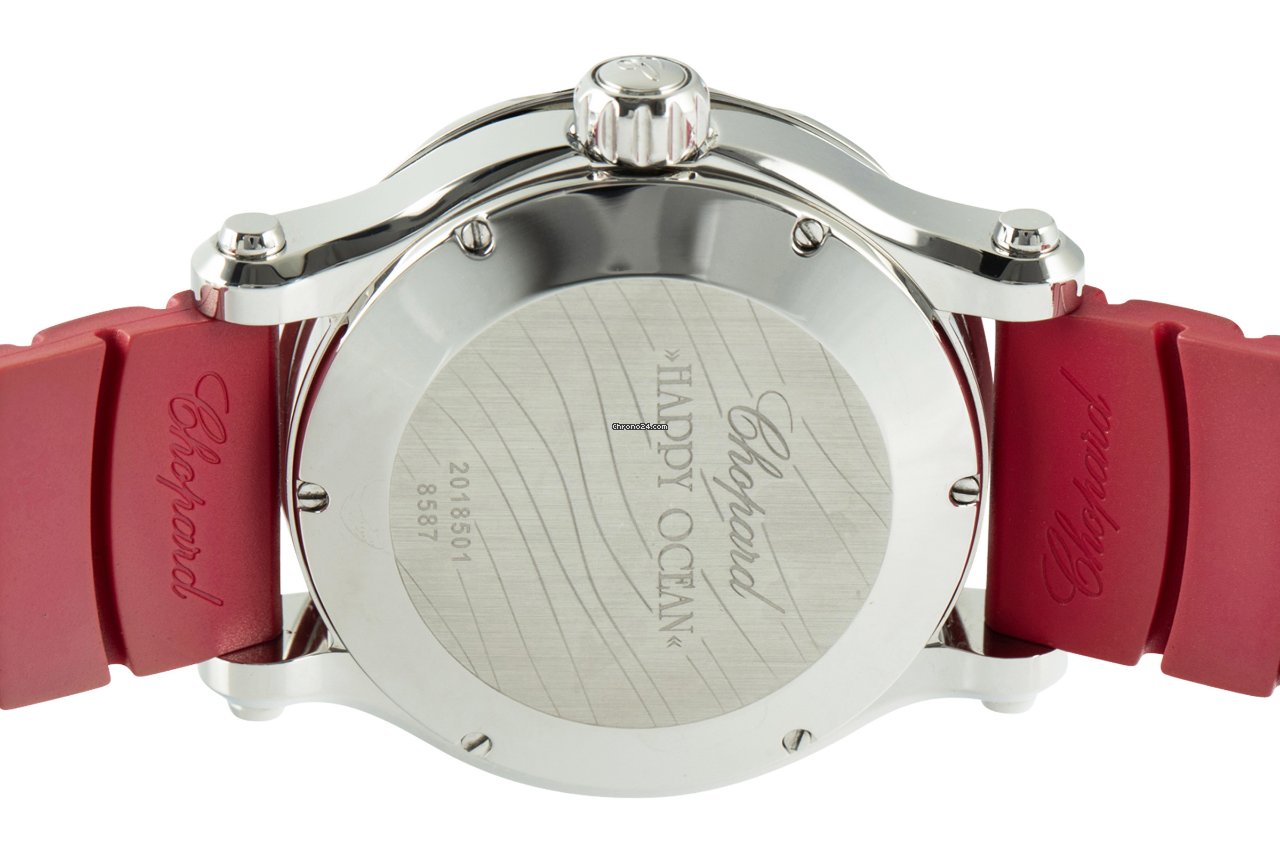 IMG_9081 Chopard Happy Diamonds Womens watch Automatic Steel 278587-3002 Replica 6