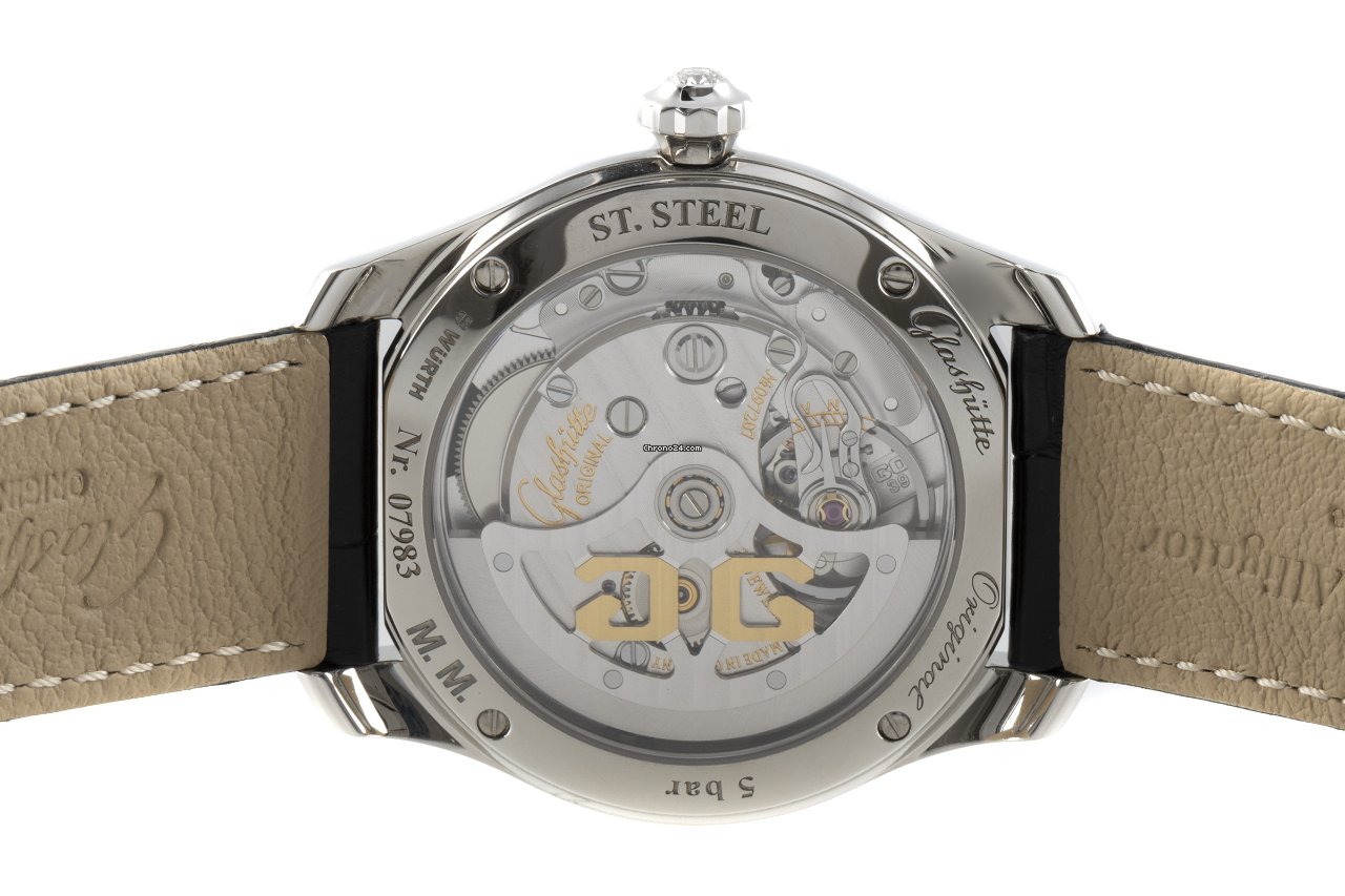 IMG_9081 Glashutte Original Lady Serenade Womens watch Automatic Steel 1-39-22-20-22-44 Replica 6