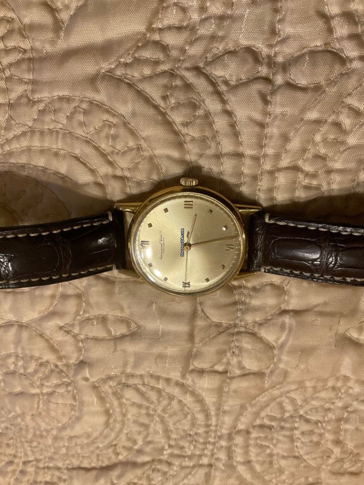IMG_9081 IWC Mens watch Unisex Manual winding Yellow gold 149 Replica 6