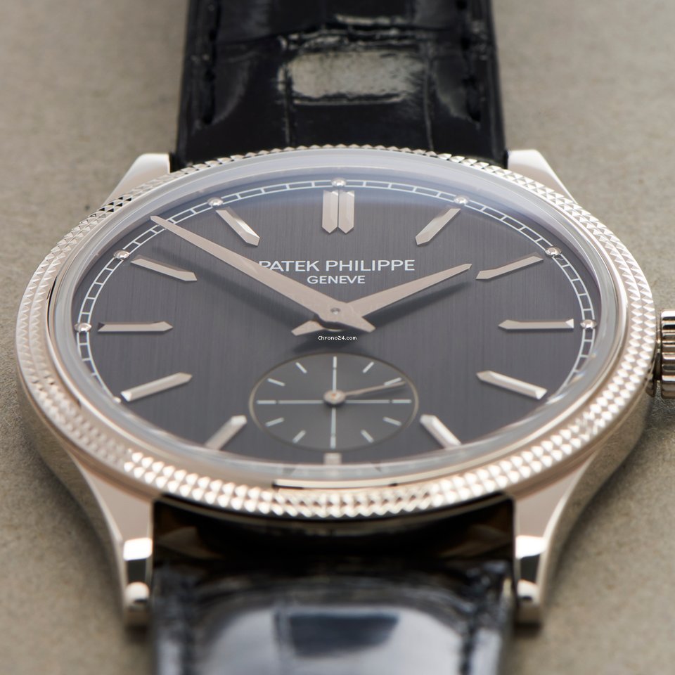 Patek Philippe Calatrava Mens watch Unisex Manual winding White gold 6119G-001 Replica 6