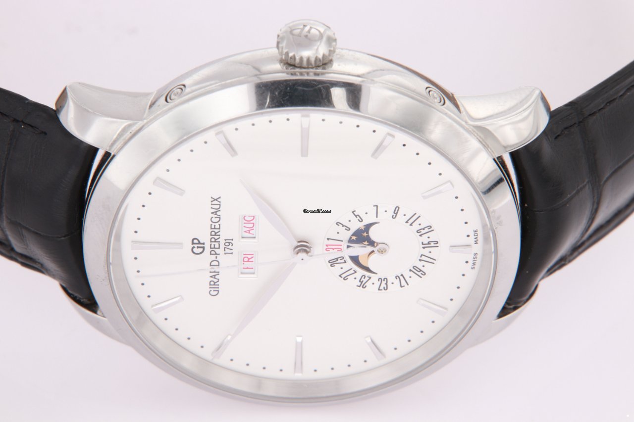 IMG_9081 Girard Perregaux 1966 Mens watch Unisex Automatic Steel 49535-11-131-BB60 Replica 6