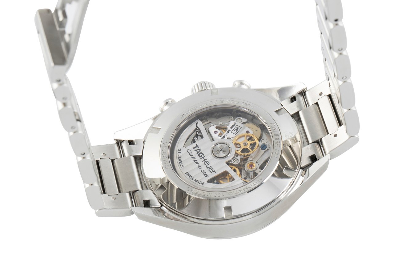 TAG Heuer Carrera Calibre 36 Mens watch Unisex Automatic Steel CAR2B11 Replica 6