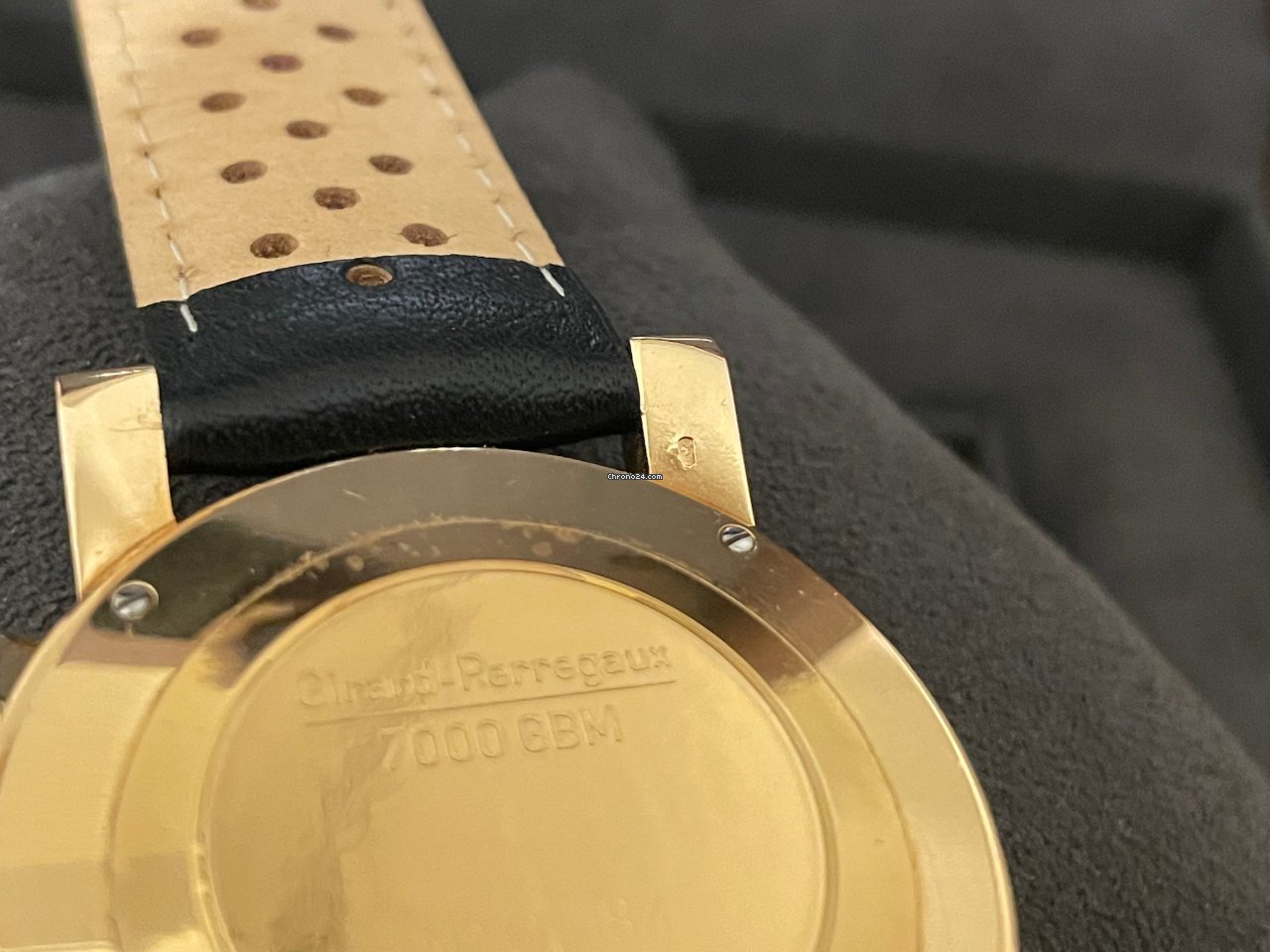 IMG_9081 Girard Perregaux GP 7000 Mens watch Unisex Automatic Yellow gold 7000 GBM Replica 6