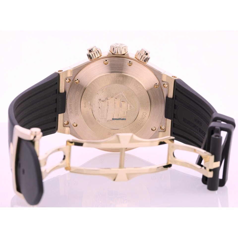 IMG_9081 Vacheron Constantin Overseas Chronograph Mens watch Unisex Automatic Rose gold 49150 000R-9338 Replica 6