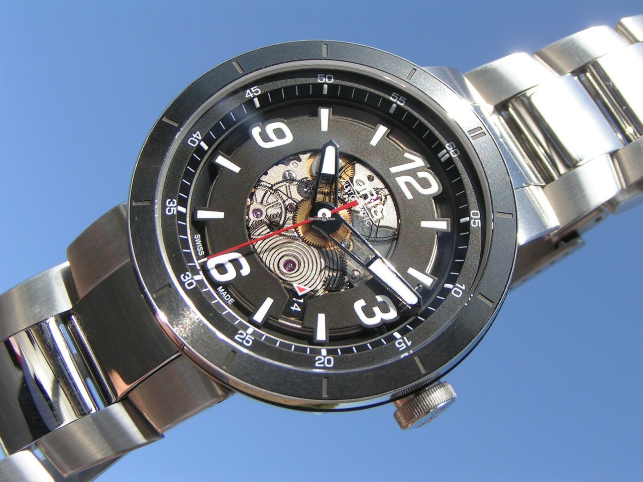 IMG_9081 Oris TT1 Mens watch Unisex Automatic Steel 01 733 7668 4114-07 8 25 10 Replica 6