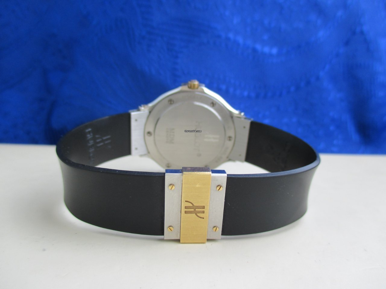 IMG_9081 Hublot Classic Mens watch Unisex Quartz Gold Steel 1401.2 Replica 6