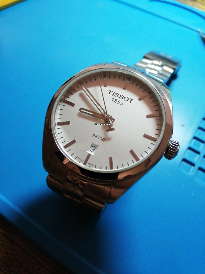 IMG_9081 Tissot PR 100 Mens watch Unisex Quartz Steel PR100 Replica 6