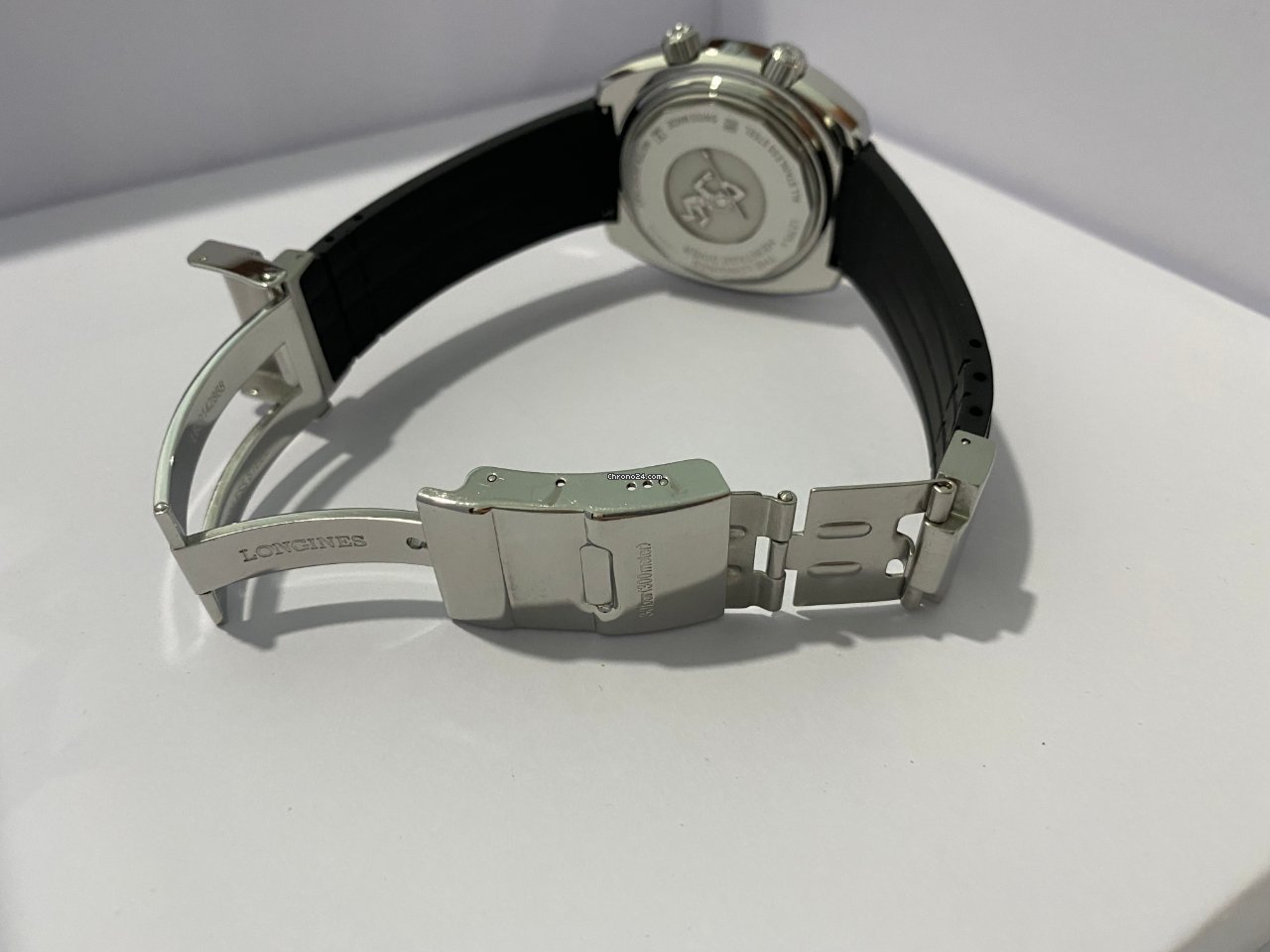 IMG_9081 Longines Heritage Mens watch Unisex Automatic Steel L2.795.4.52.0 Replica 6