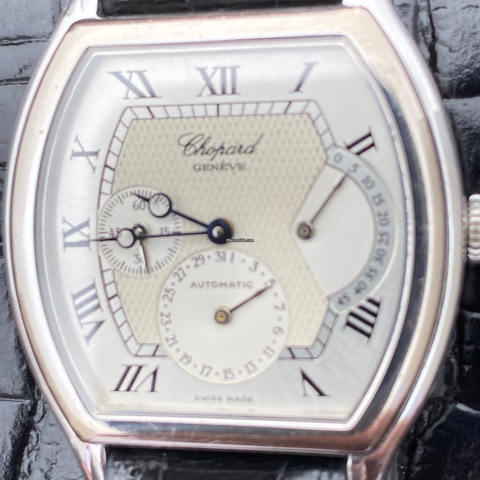 IMG_9081 Chopard Classic Mens watch Unisex Automatic White gold 16 2248 Replica 6