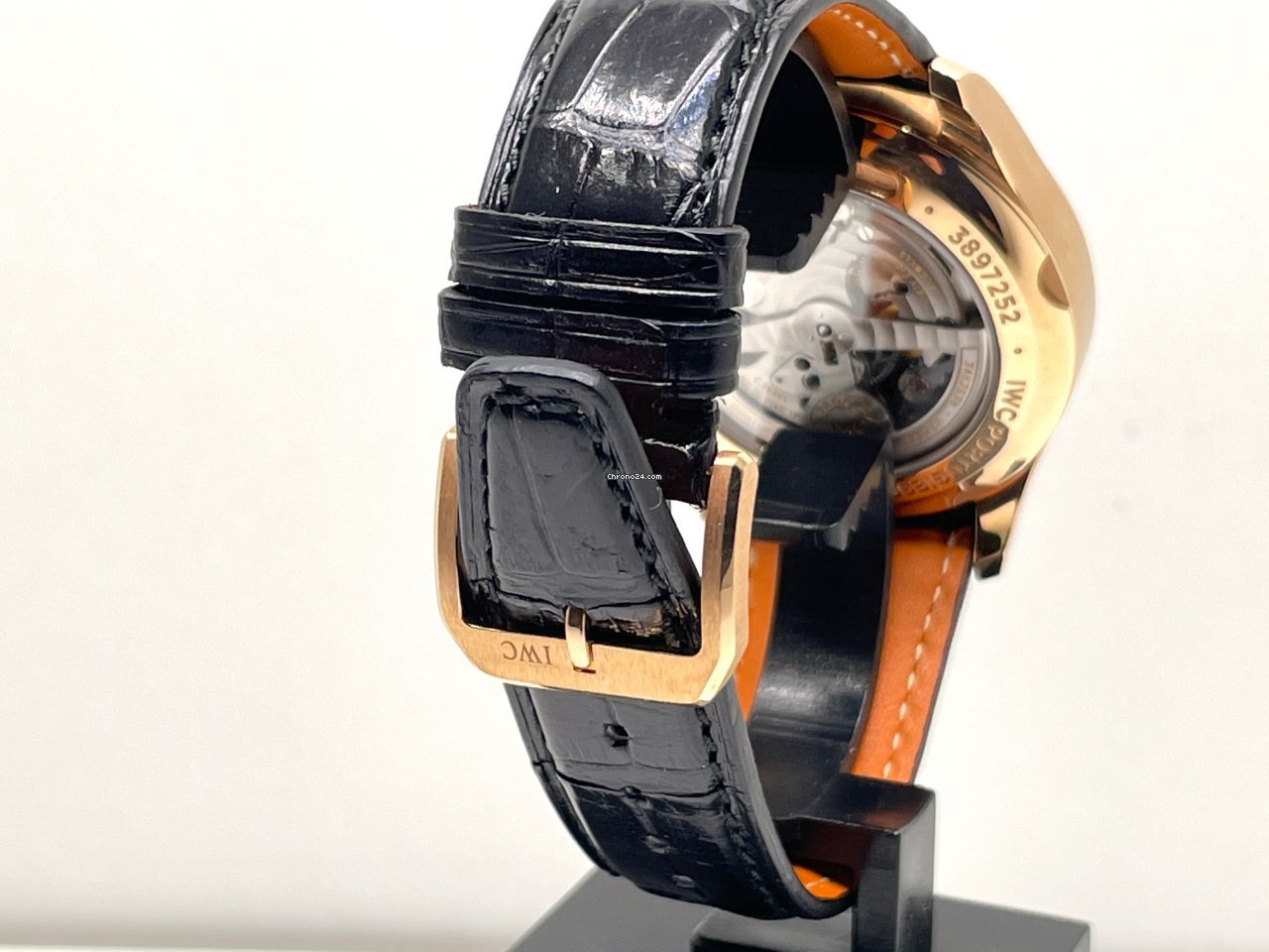 IWC Portuguese Chronograph Automatic Rose gold IW390405 Replica 6