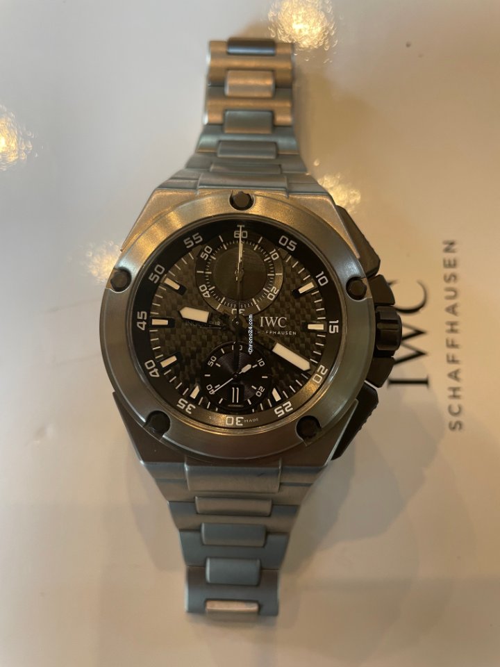 IWC Ingenieur Chronograph Mens watch Unisex Automatic Titanium IW379602 Replica 6