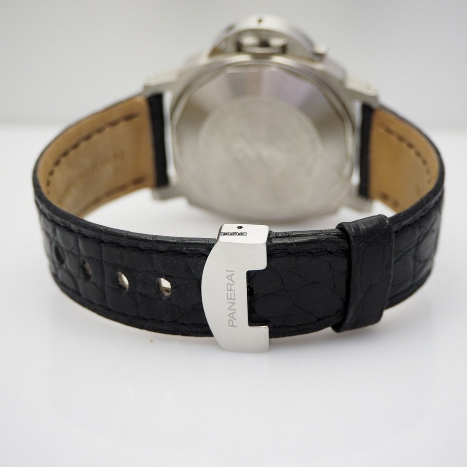 IMG_9081 Panerai Luminor Marina Automatic Mens watch Unisex Steel PAM 0049 Replica 6