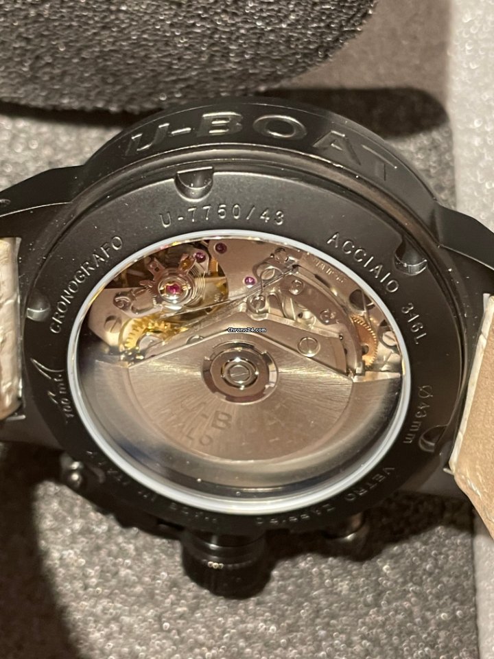 IMG_9081 U-Boat Flightdeck Mens watch Unisex Automatic Steel 1883 Replica 6