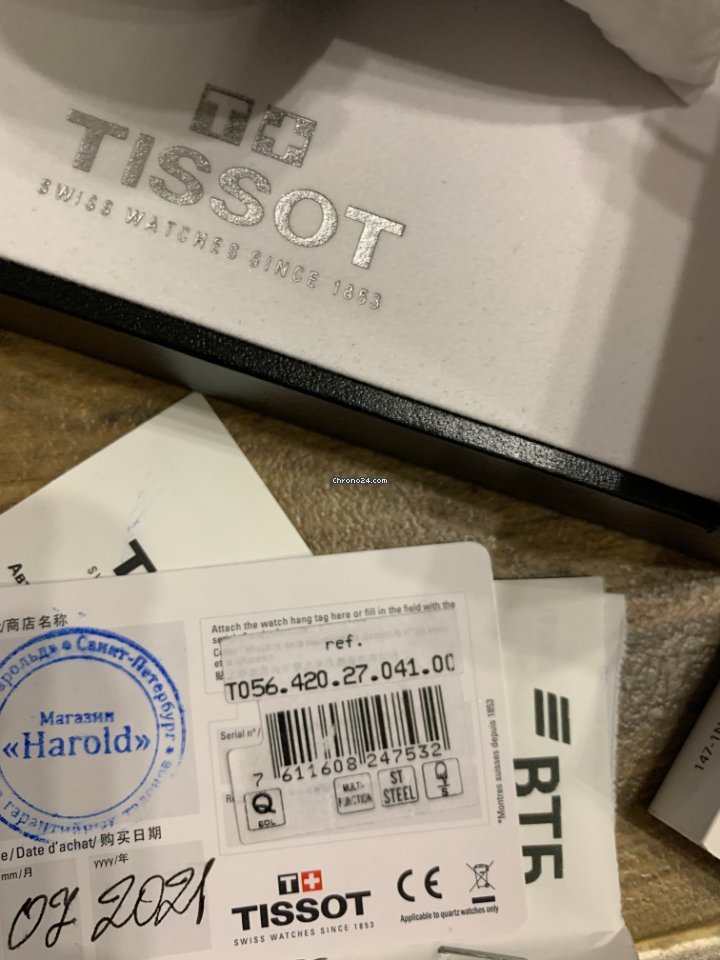 IMG_9081 Tissot Sailing-Touch Mens watch Unisex Quartz Steel T056.420.27.041.00 Replica 6